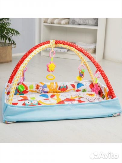 Развивающий коврик с дугами