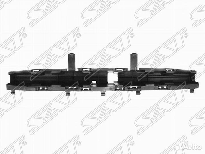 Усилитель бампера citroen C4 10- пластик