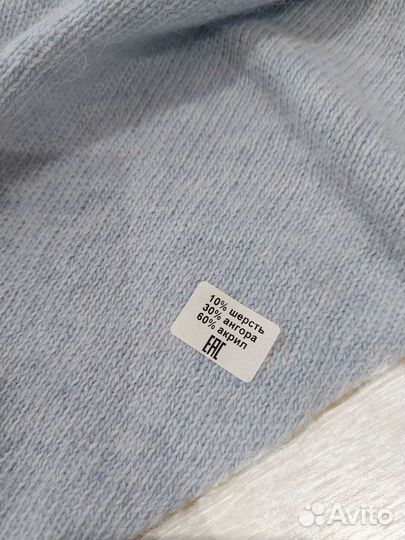 Косынка-шарф из ангоры. Женская новая