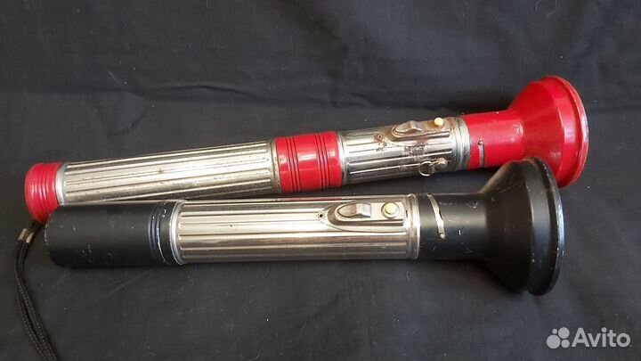 Фонарики галогеновые (ретро, СССР)