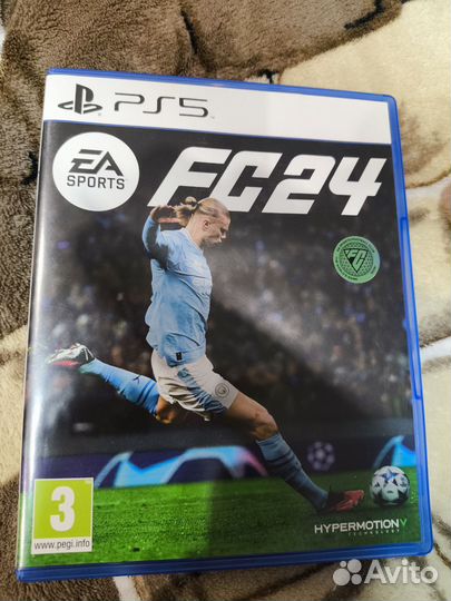 Fc24 ps5 диск