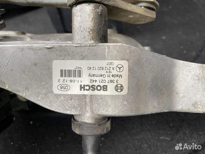 Мерседес w212 моторчик дворников с трапецией