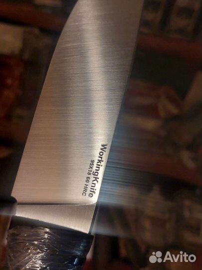 Нож WorkingKnife WK7 95х18 Сатин Эластрон