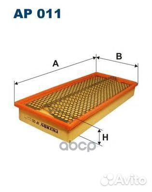Фильтр воздушный MB W124 250D/TD 85-6/93 AP 011
