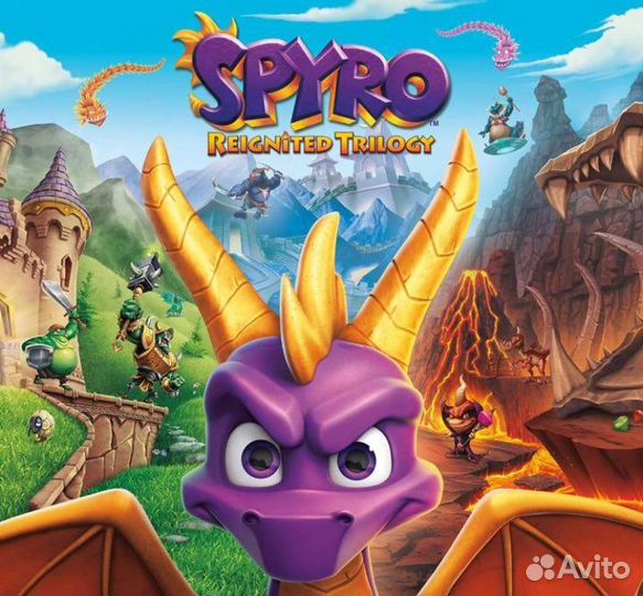 Spyro Reignited Trilogy на PS4 и PS5 3в1