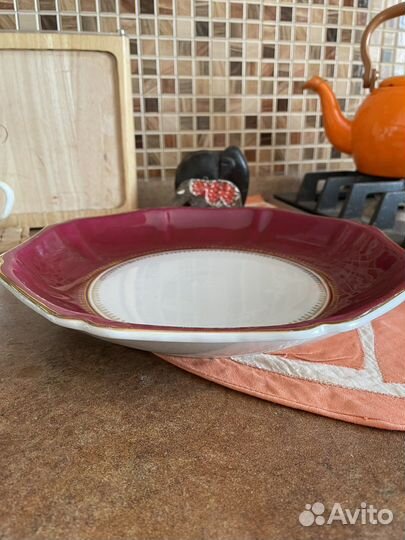 Блюдо фарфор ГДР