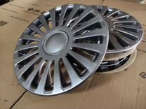 Колпаки на колеса R 15 (4шт) Silver Avant