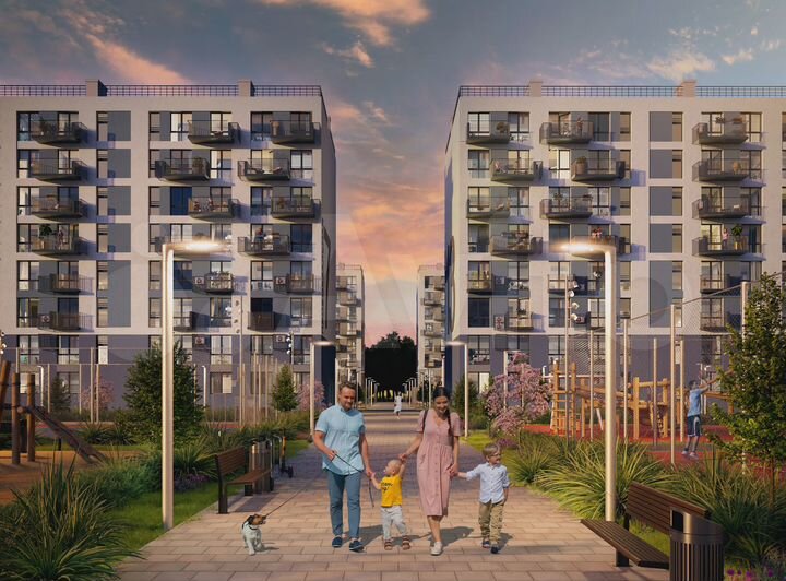 1-к. квартира, 29,6 м², 3/8 эт.