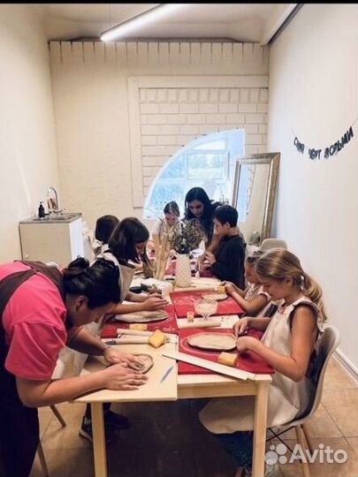 Девичник творческий мастер-класс по керамике