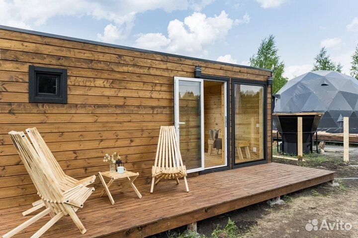 Русская баня на дровах