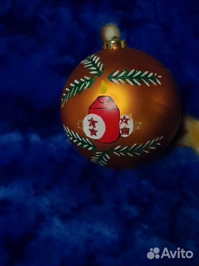 Новогодние ёлочные игрушки украшения наконечник