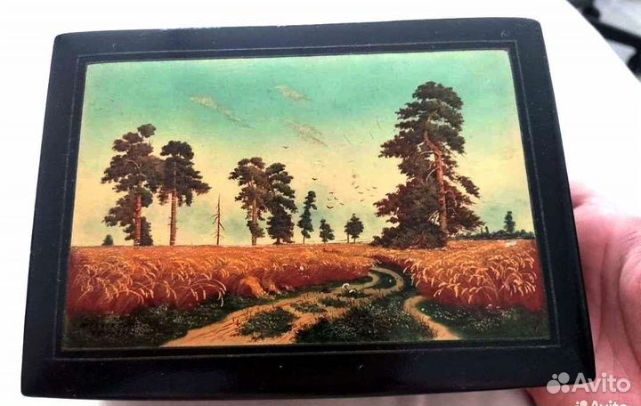 Старинные Шкатулки Федоскино,Мстера,Палех,Городец