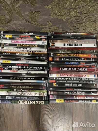 DVD диски 45шт