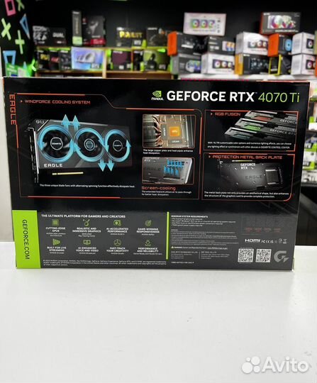 Новая Gigabyte Eagle RTX4070ti