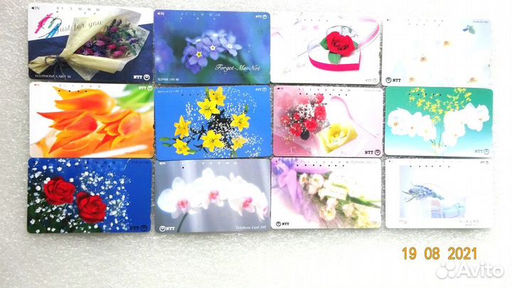 Карточки для телефонов в коллекцию