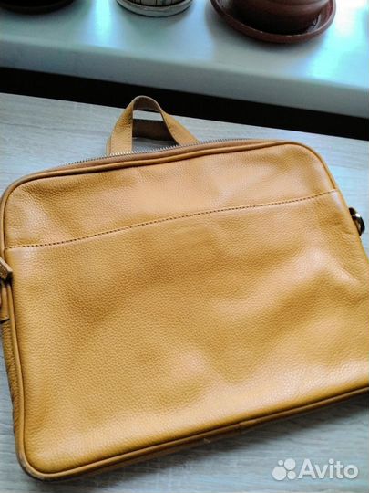 Сумка для документов натуральная кожа