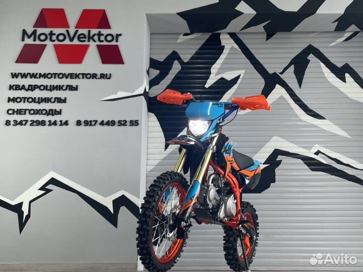 Питбайк kayo evolution YX125EM 17/14 KRZ (механ)