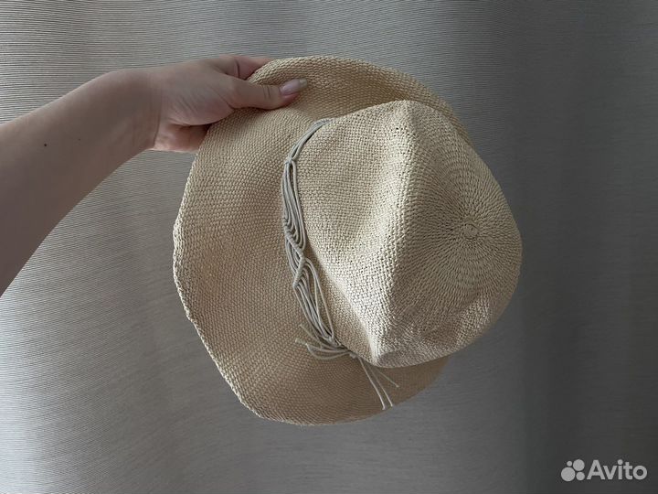 Шляпа соломенная zara kids oysho