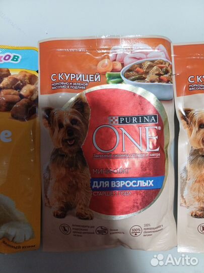 Влажный корм для собак purina one