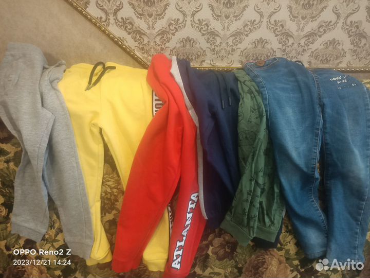 Джинсы и трико
