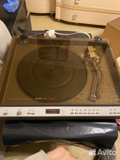 Проигрыватель винила эстония 010