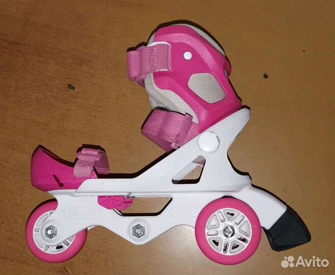 Роликовые коньки детские раздвижные