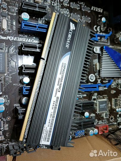 Материнская плата 1155 с процессором i5 2500K