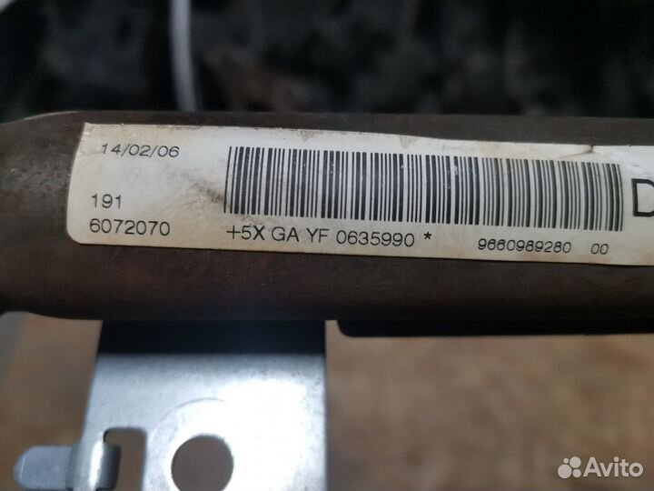 Подушка безопасности шторка Peugeot 407