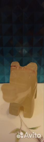 Фигурка слона оникс 4х4 см