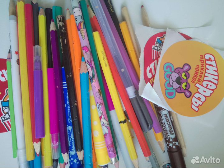 Маркеры двухсторонние новые