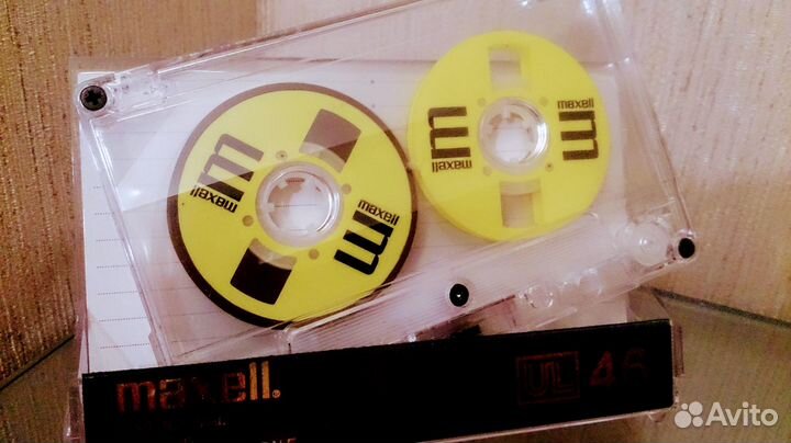Аудио кассеты с катушками. новые