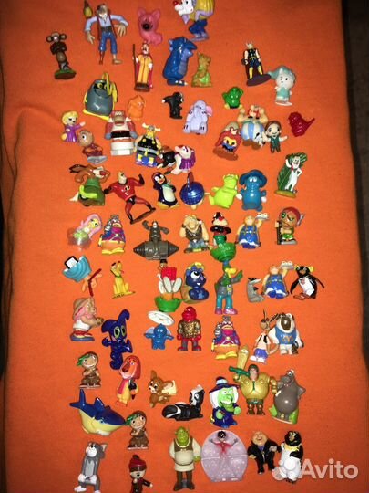 Игрушки Из киндер сюрприза пакетом