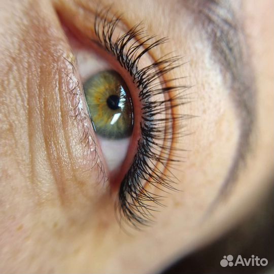 Наращивание ресниц на дому