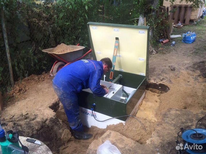 Септик эко Евробион 3 энергонезависимый