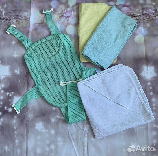 Отдам полотенца уголки и гамак для купания