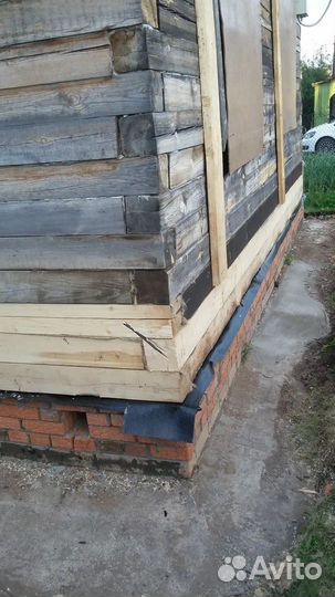 Поднятие домов и замена венцов