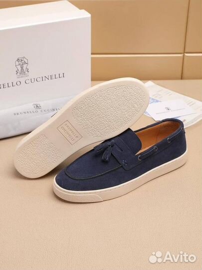 Brunello cucinelli лоферы мужские