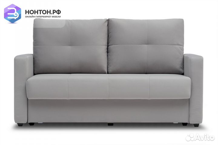 Диван шагающая еврокнижка Вита серый