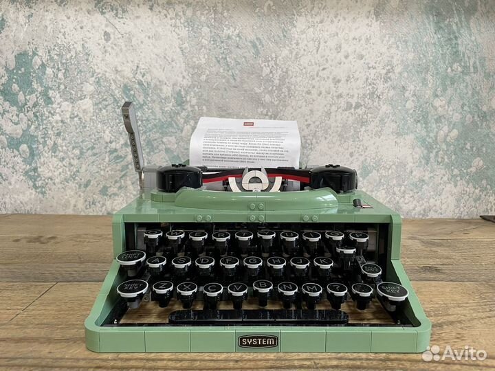 Lego Печатная машинка 21327