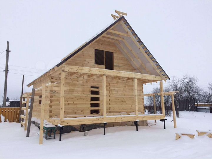 Дом 84 м² на участке 1 сот.