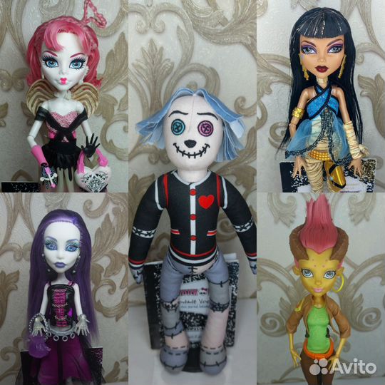 Куклы монстер хай базовые комик кон monster high