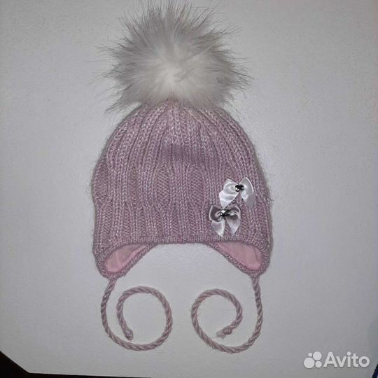 Шапка для девочки 46 48