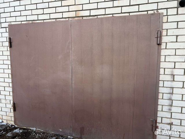 Ворота гаражные металлические бу
