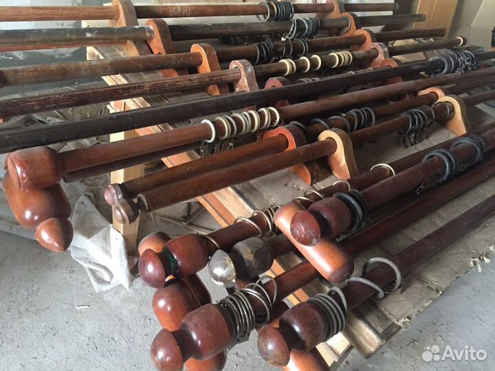 Старинные, деревянные гардины (карнизы) СССР