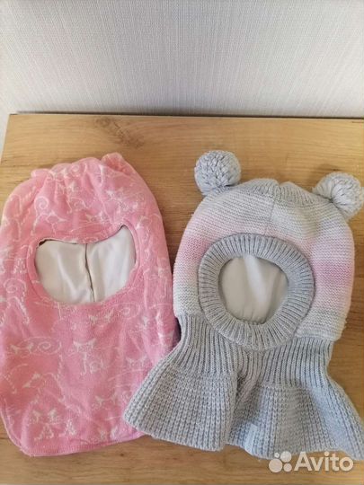 Шапка шлем 1-2 года