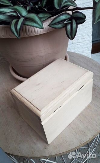 Шкатулка заготовка из дерева