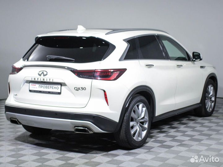 Infiniti QX50 2.0 CVT, 2019, 54 000 км