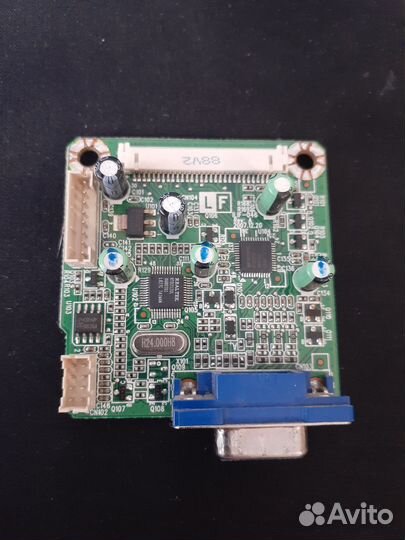 Мат. Плата и блок питания для монитора acer V193