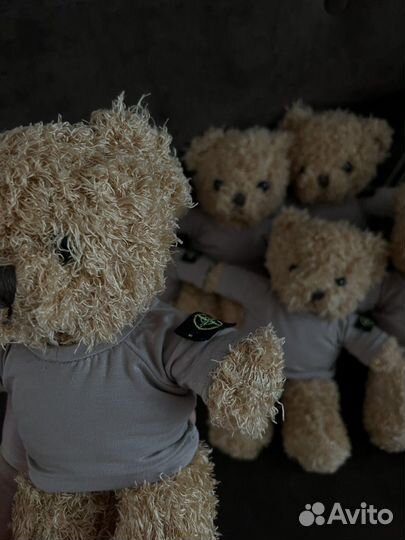 Медведь stone island мишка