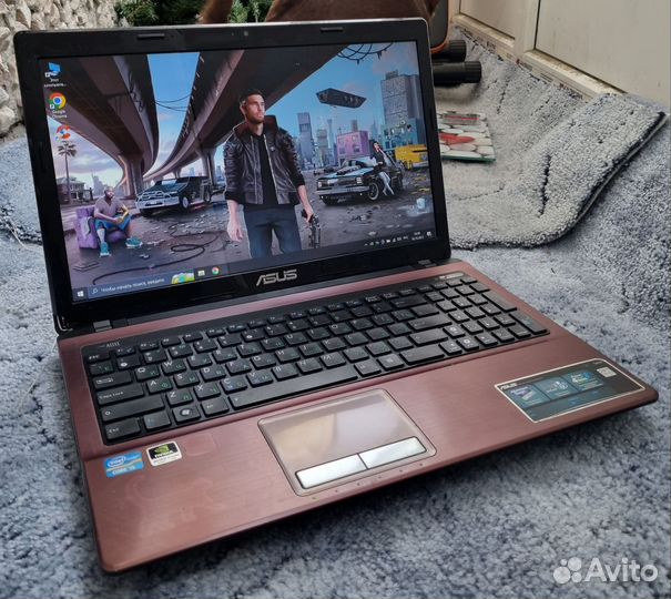 Мощный ноутбук asus i5/GT540M/озу8